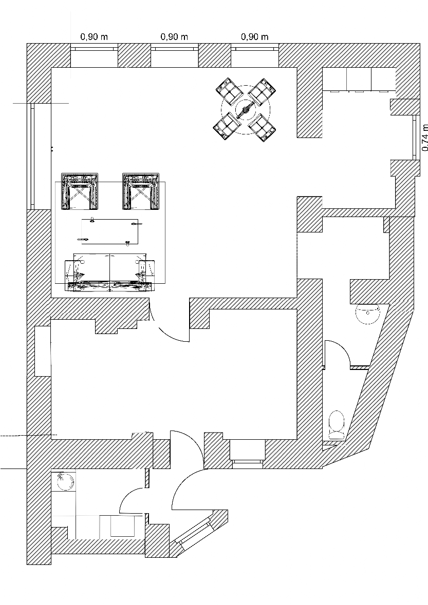 Grundriss Unit 1.0.3 Nikolaihof-Wilsdruff